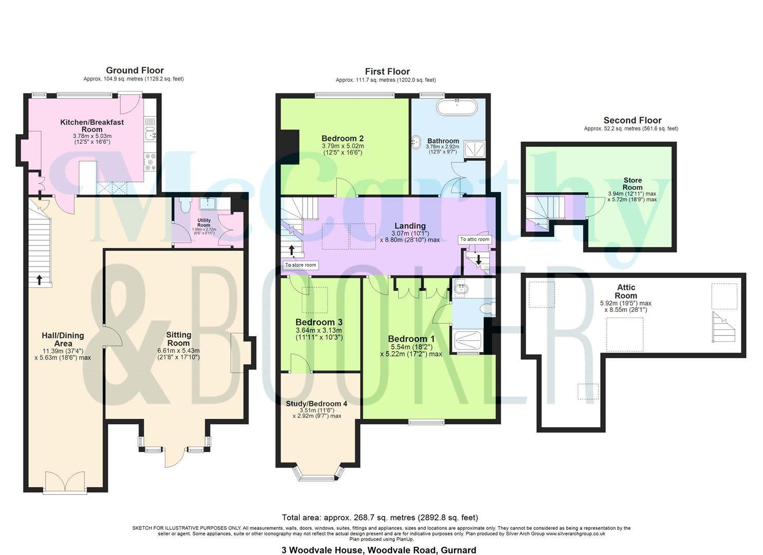 PART OF AN IMPRESSIVE HISTORIC HOUSE - Woodvale Road, Cowes floorplan